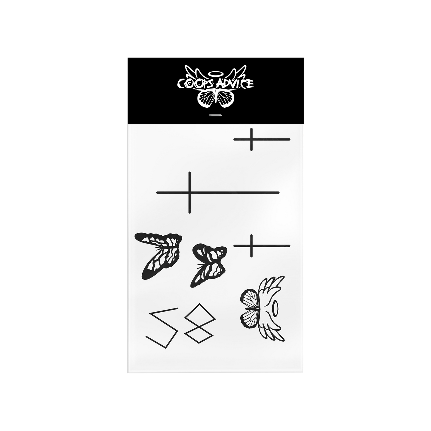 Coop's Advice' Temporary Tattoo Pack