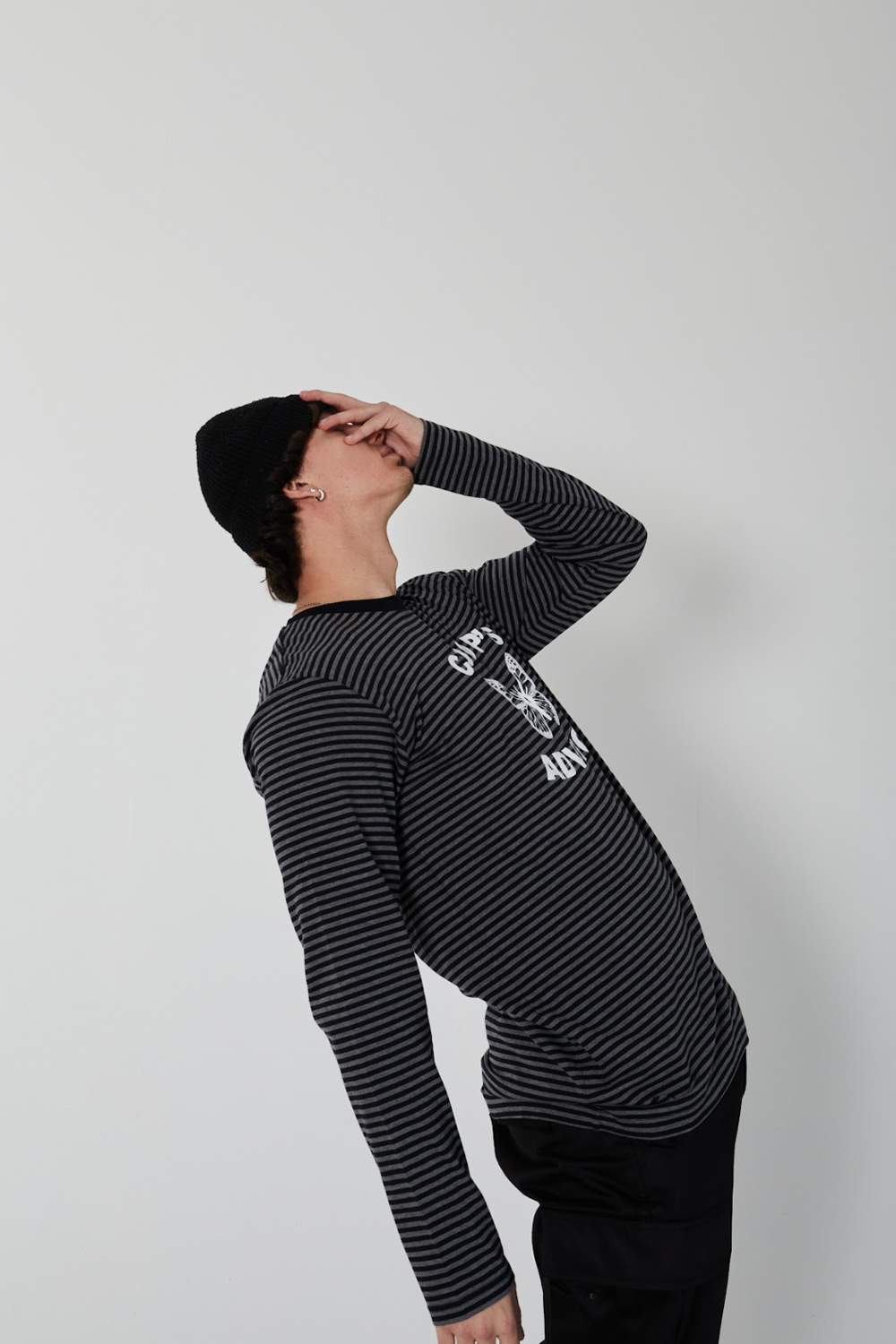 It's OK to be Vulnerable' Striped L/S