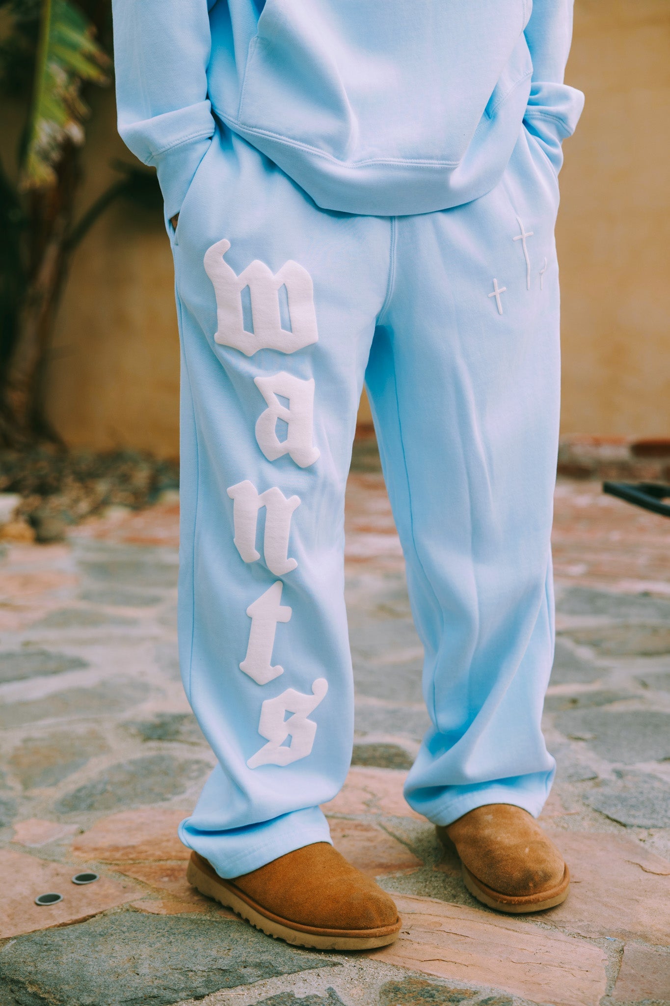 3 Crosses' Blue Sweats