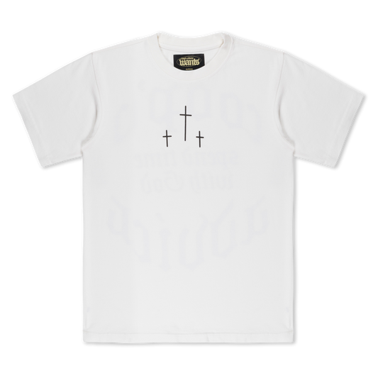 Spend Time With God' White Tee