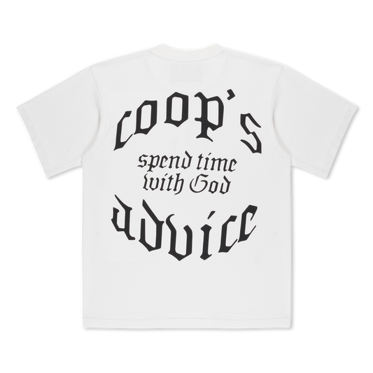 Spend Time With God' White Tee