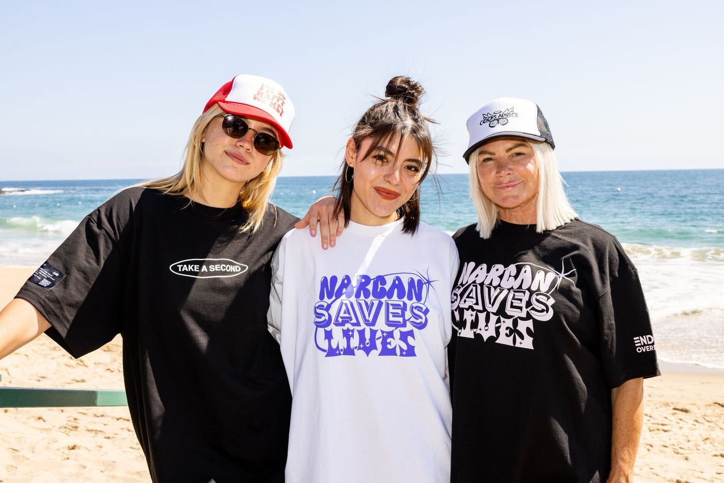 Narcan Saves Lives' Black Tee