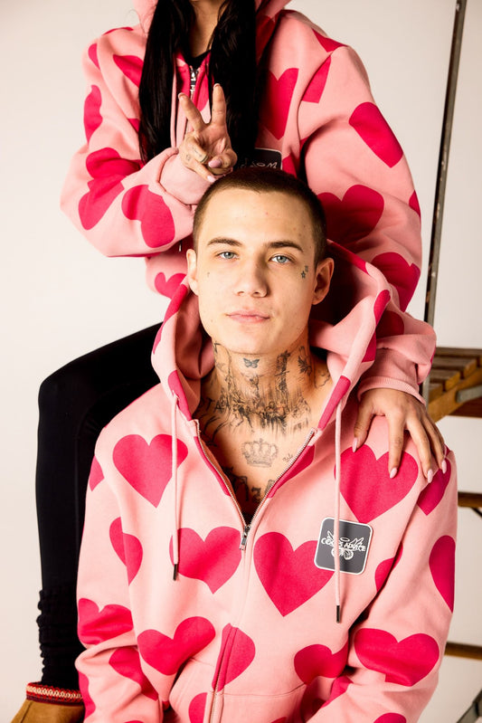 Heart Zip Hoodie