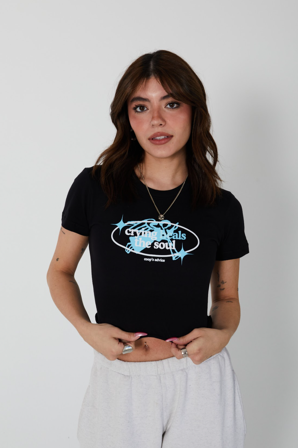 Crying Heals the Soul' Crop
