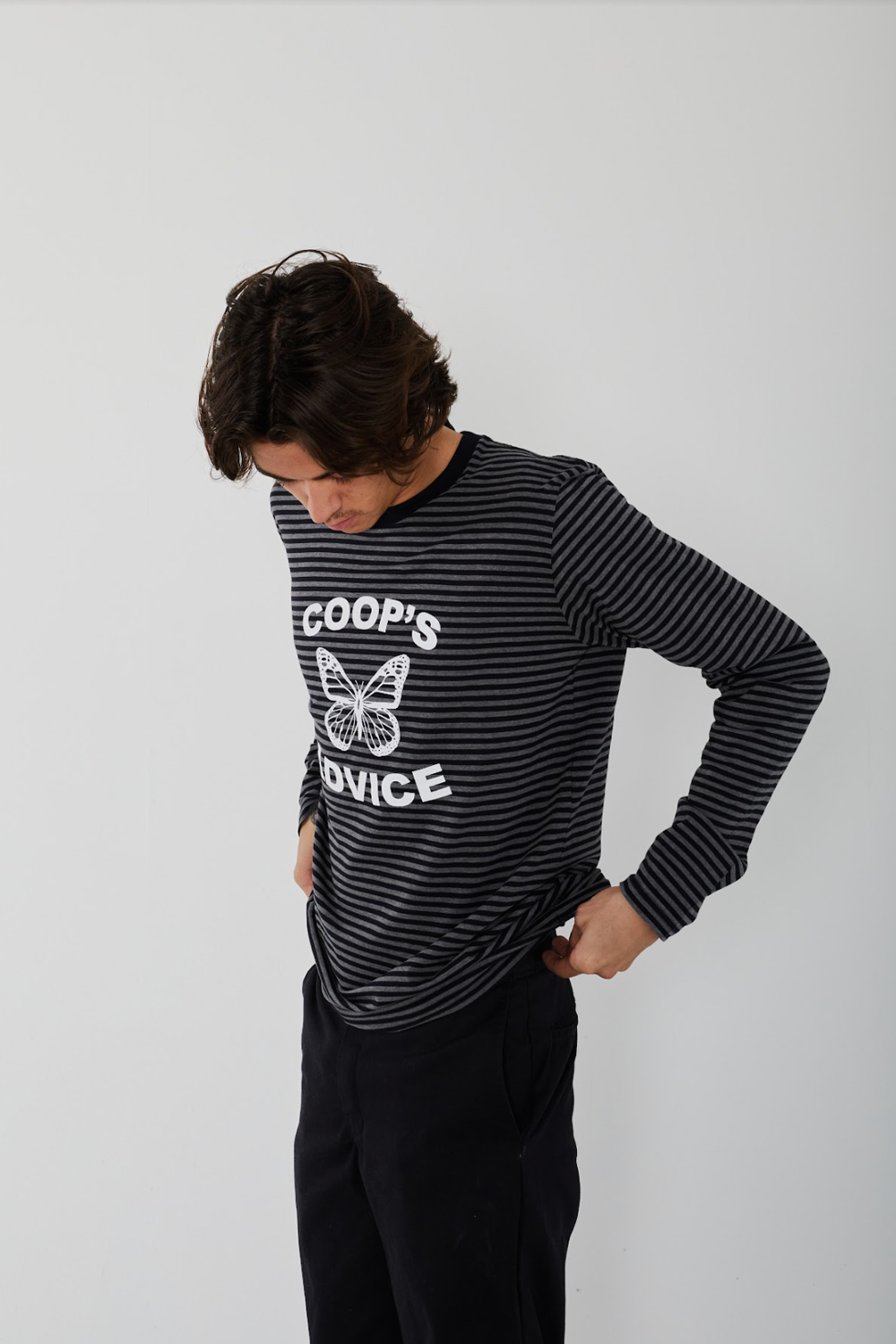 It's OK to be Vulnerable' Striped L/S